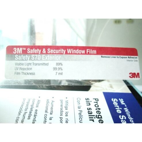 M2 Película 3M De Seguridad/ Safety S70